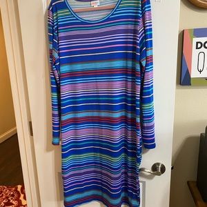 LuLaRoe Debbie dress sz 3X NWOT